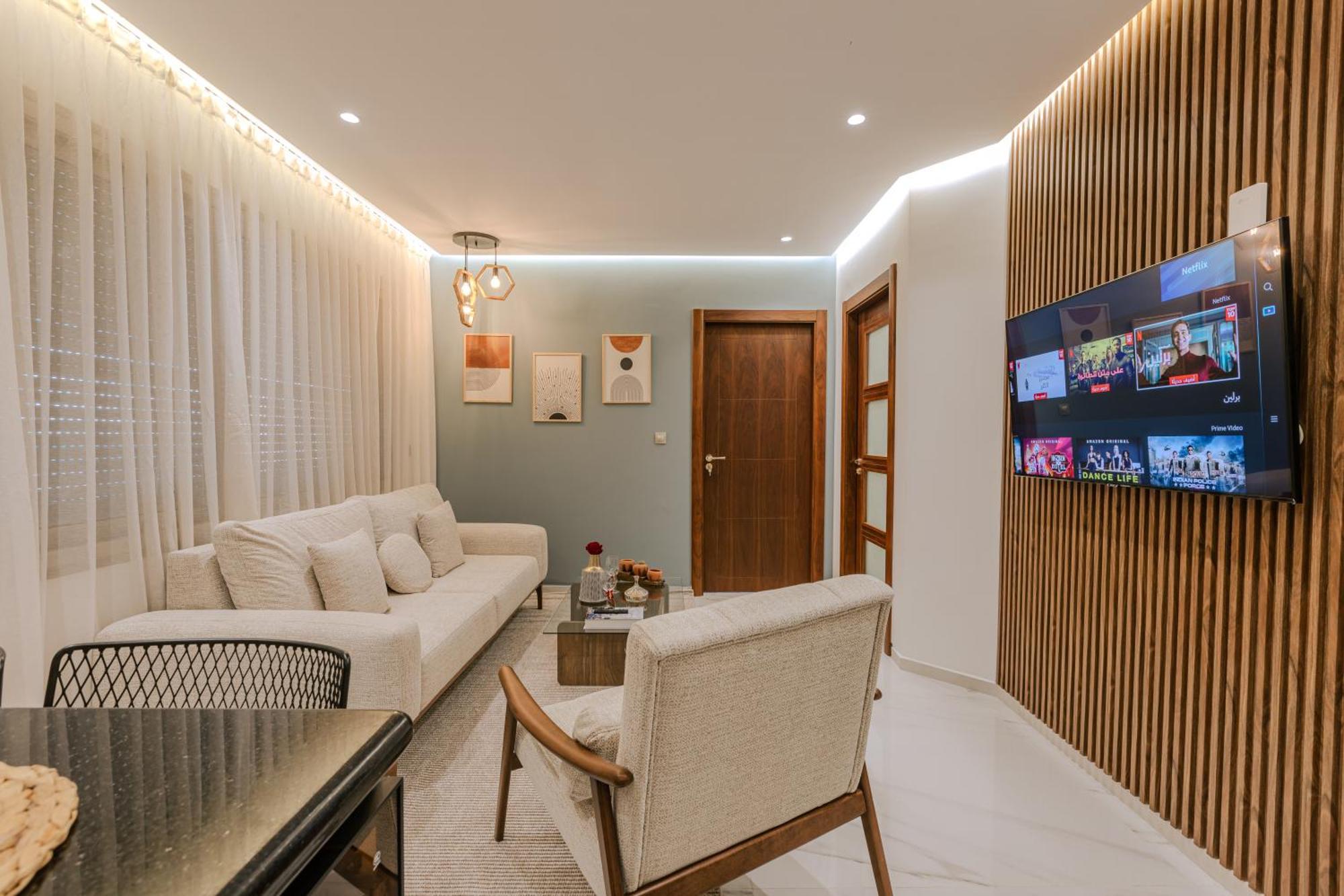 Marina View Residence Luxurious Studio Retreat With Stunning Ocean Views 1 Double Bedroom, 1 Convertible Couch แทนเจียร์ ภายนอก รูปภาพ
