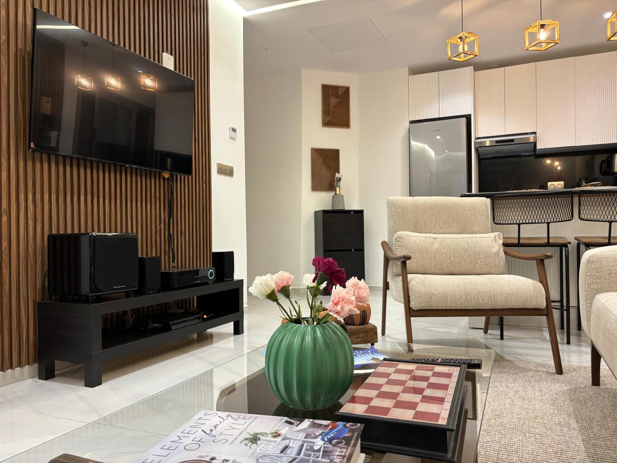 Marina View Residence Luxurious Studio Retreat With Stunning Ocean Views 1 Double Bedroom, 1 Convertible Couch แทนเจียร์ ภายนอก รูปภาพ